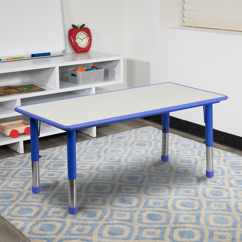 Alamont Furniture, ALA-ZVZD-20604, Rectangular Colorful Activity Tables