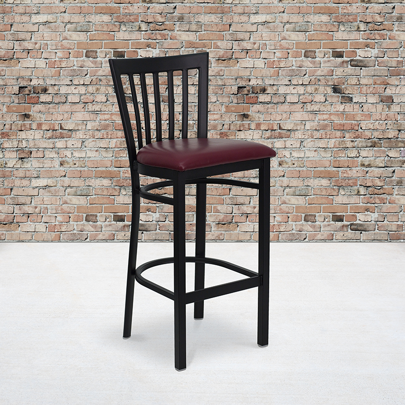 Alamont Furniture, ALA-YVEH-2067, Metal Restaurant Barstools