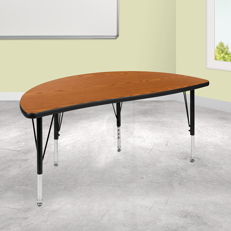 Alamont Furniture, ALA-CMO7-448337, Collaborative Half Circle Activity Tables