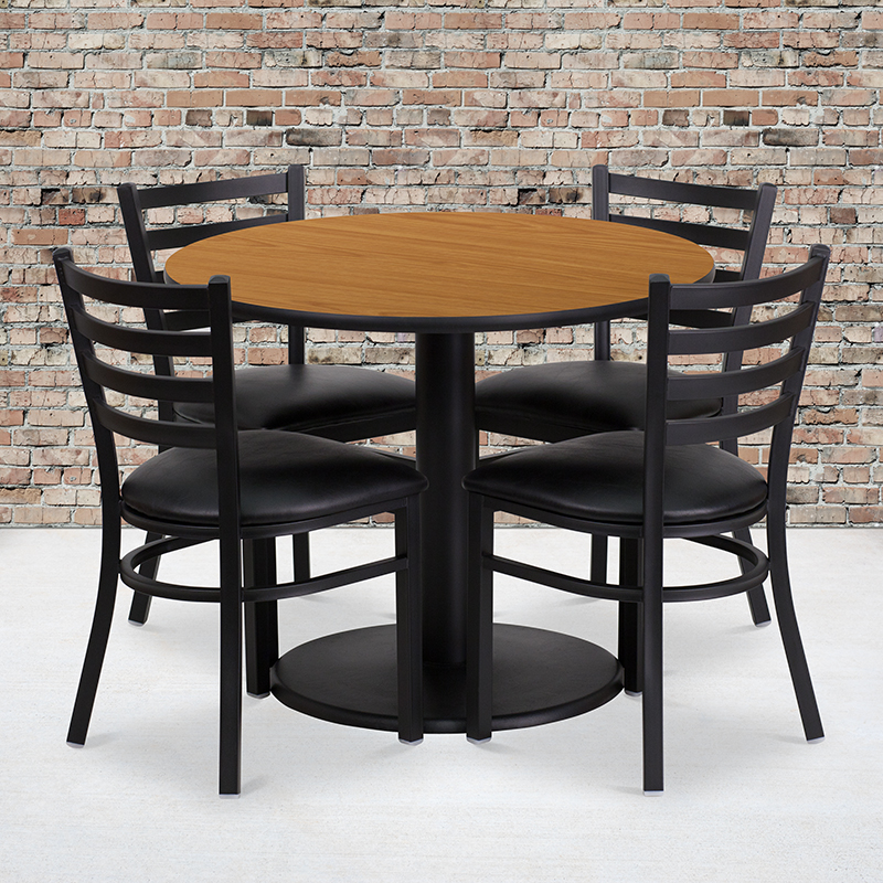 Alamont Furniture, ALA-STSC2-9158, Laminate Restaurant Table and Chair Sets