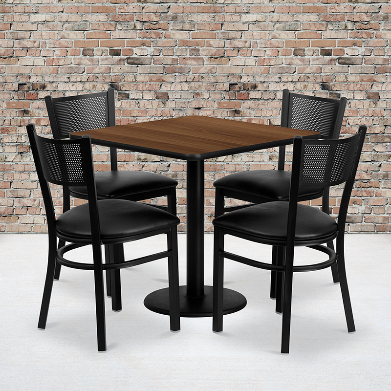 Alamont Furniture, ALA-NE11-9172, Laminate Restaurant Table and Chair Sets