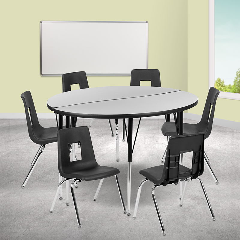 Alamont Furniture, ALA-YVHS-451719, Collaborative Activity Table Set