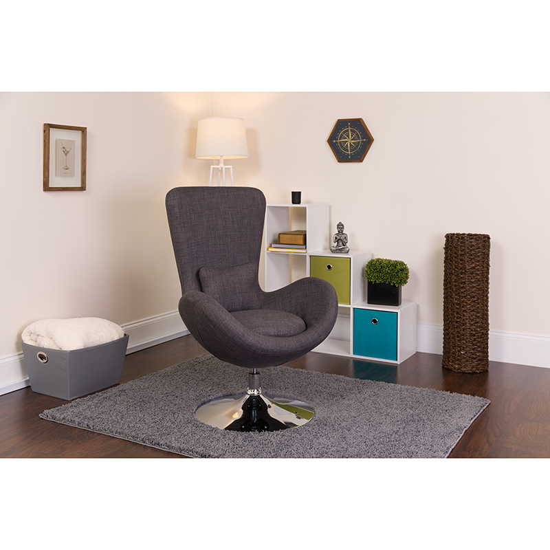 Alamont Furniture, ALA-DI27-182098, Fabric Egg Chairs