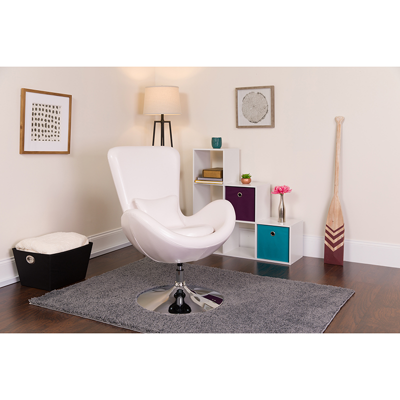 Alamont Furniture, ALA-DI27-182088, Leather Egg Chairs