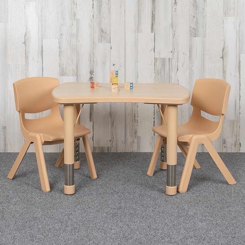 Alamont Furniture, ALA-ZVZD-443239, Rectangular Activity Table Set