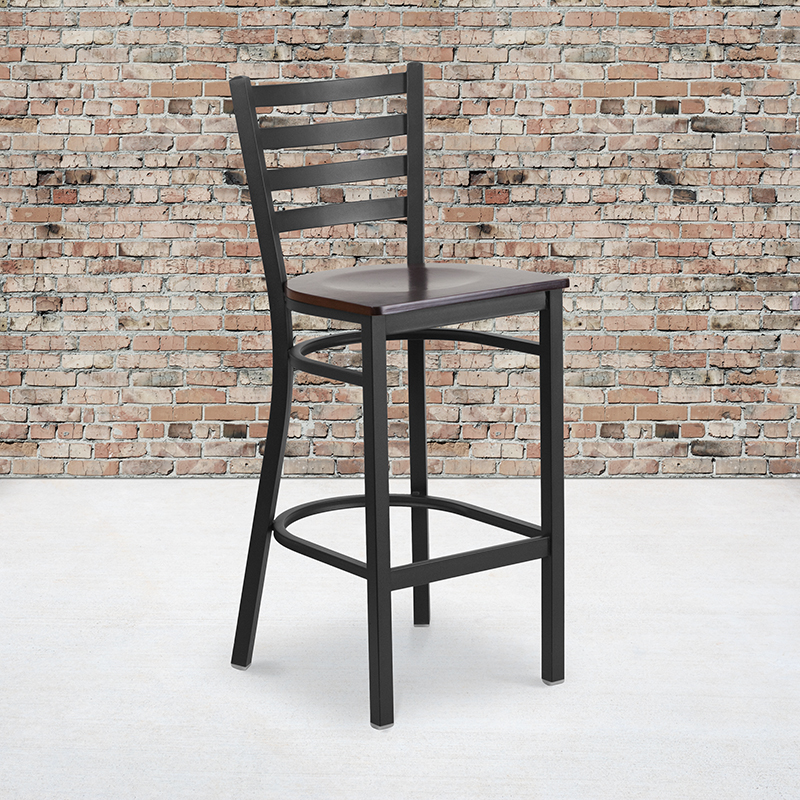 Alamont Furniture, ALA-YVEH-160055, Metal Restaurant Barstools