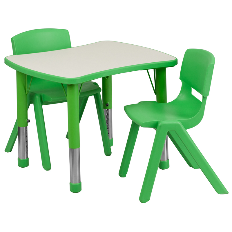 Alamont Furniture, ALA-ZVZD-20702, Rectangular Activity Table Set