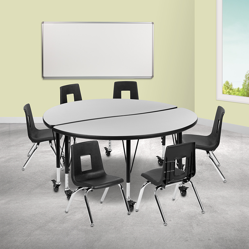 Alamont Furniture, ALA-YVHS-451690, Collaborative Activity Table Set