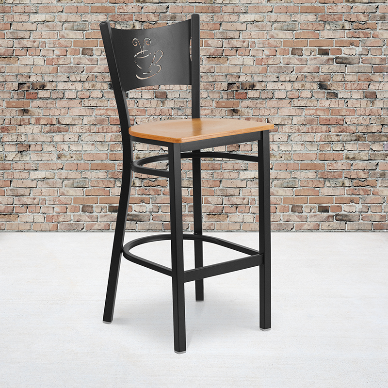 Alamont Furniture, ALA-YVEH-160085, Metal Restaurant Barstools
