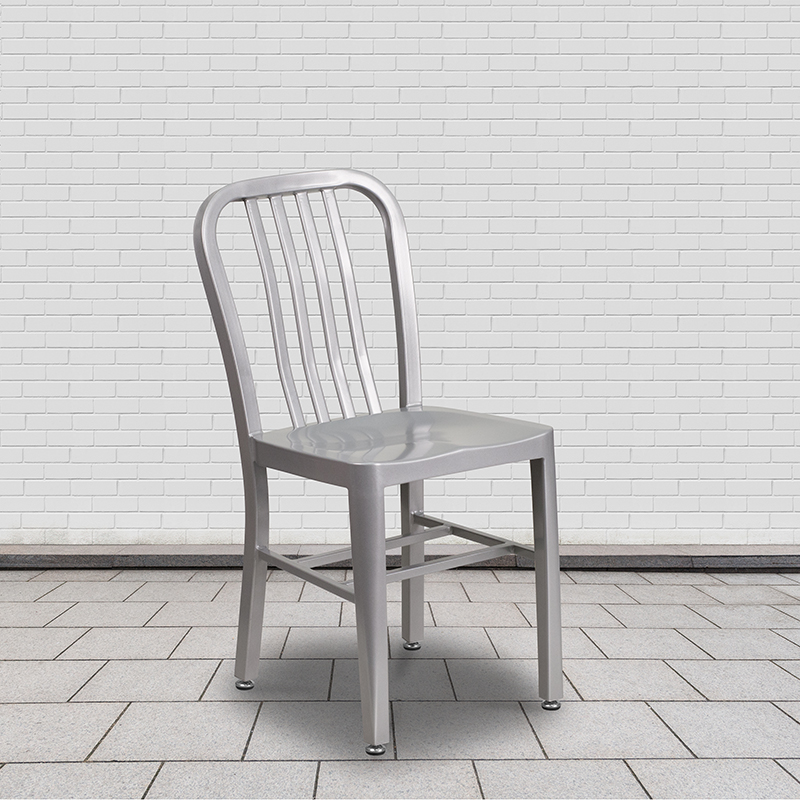 Alamont Furniture, ALA-DI72-166468, Metal Colorful Restaurant Chairs