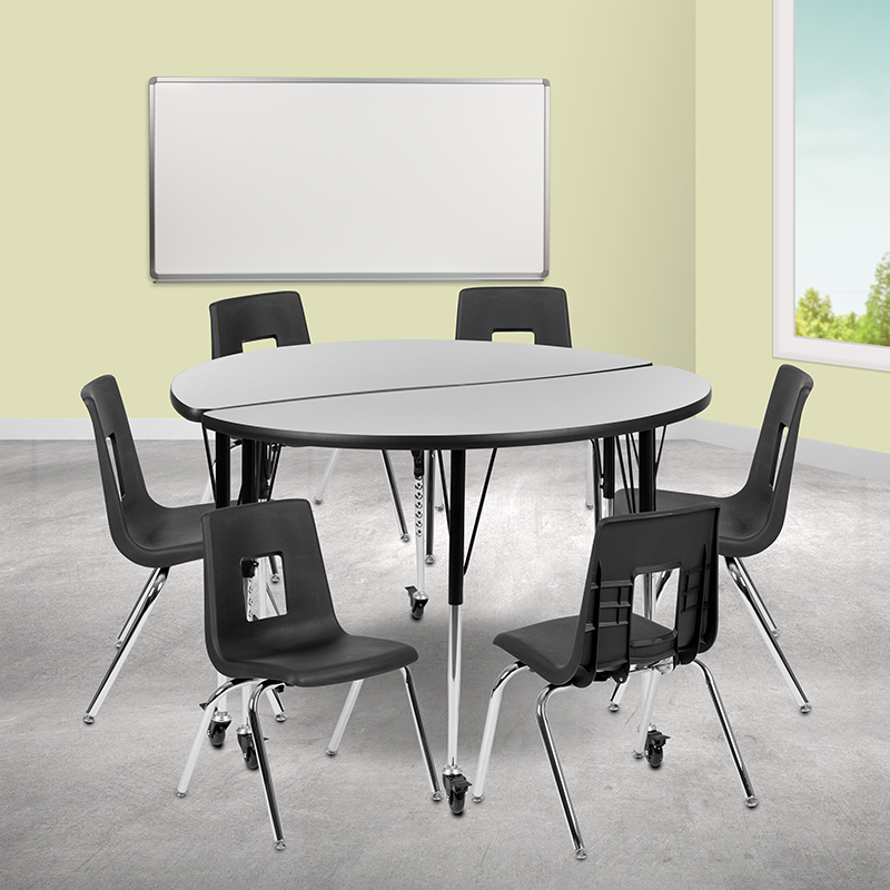Alamont Furniture, ALA-YVHS-451705, Collaborative Activity Table Set