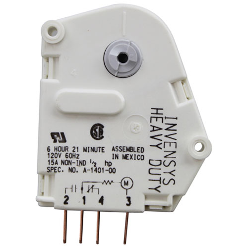 Mavrik, 422125, Replacement Parts, Equipment Timers and Alarms, Defrost timers