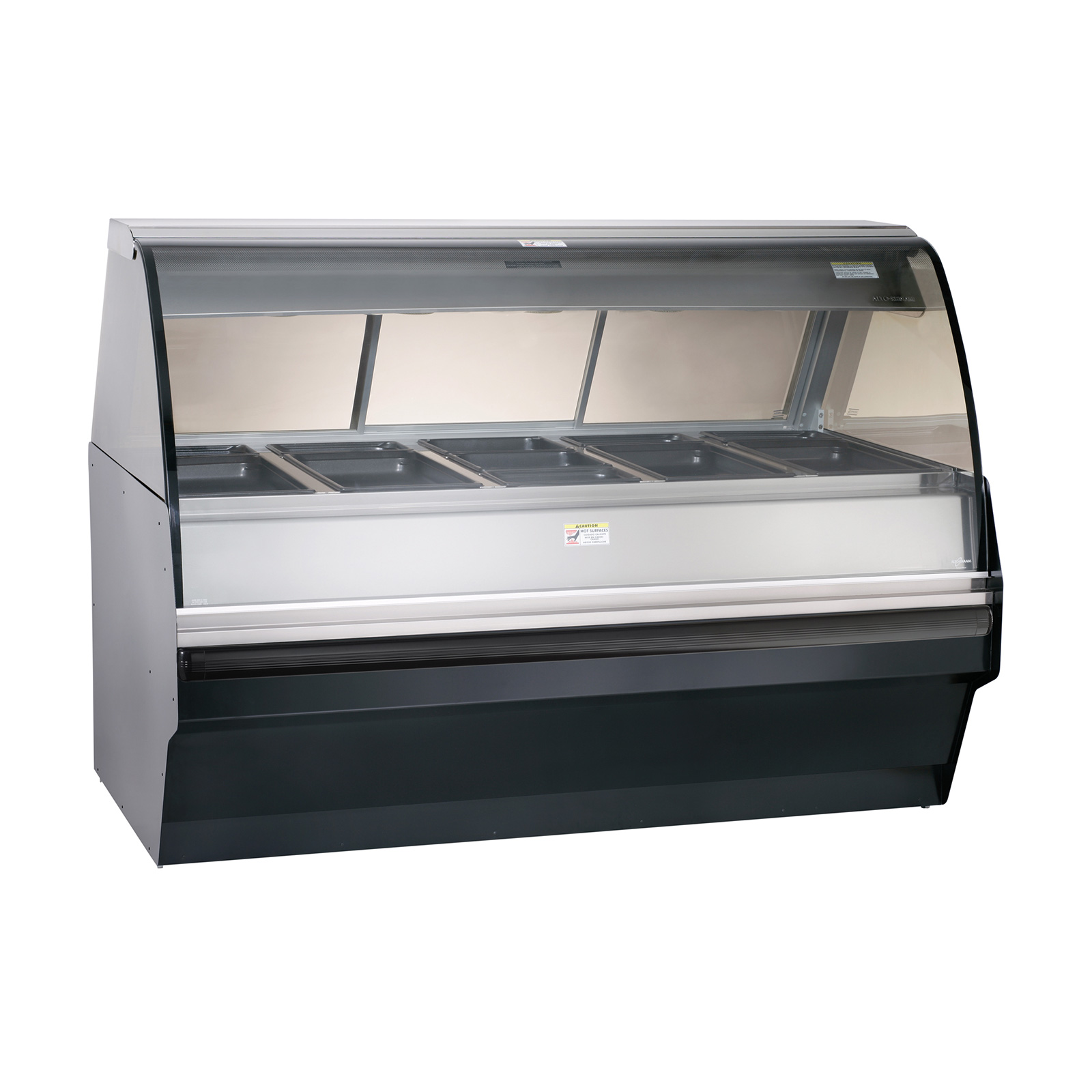 Alto-Shaam, TY2SYS-72-BLK, Display Case, Heated Deli, Floor Model