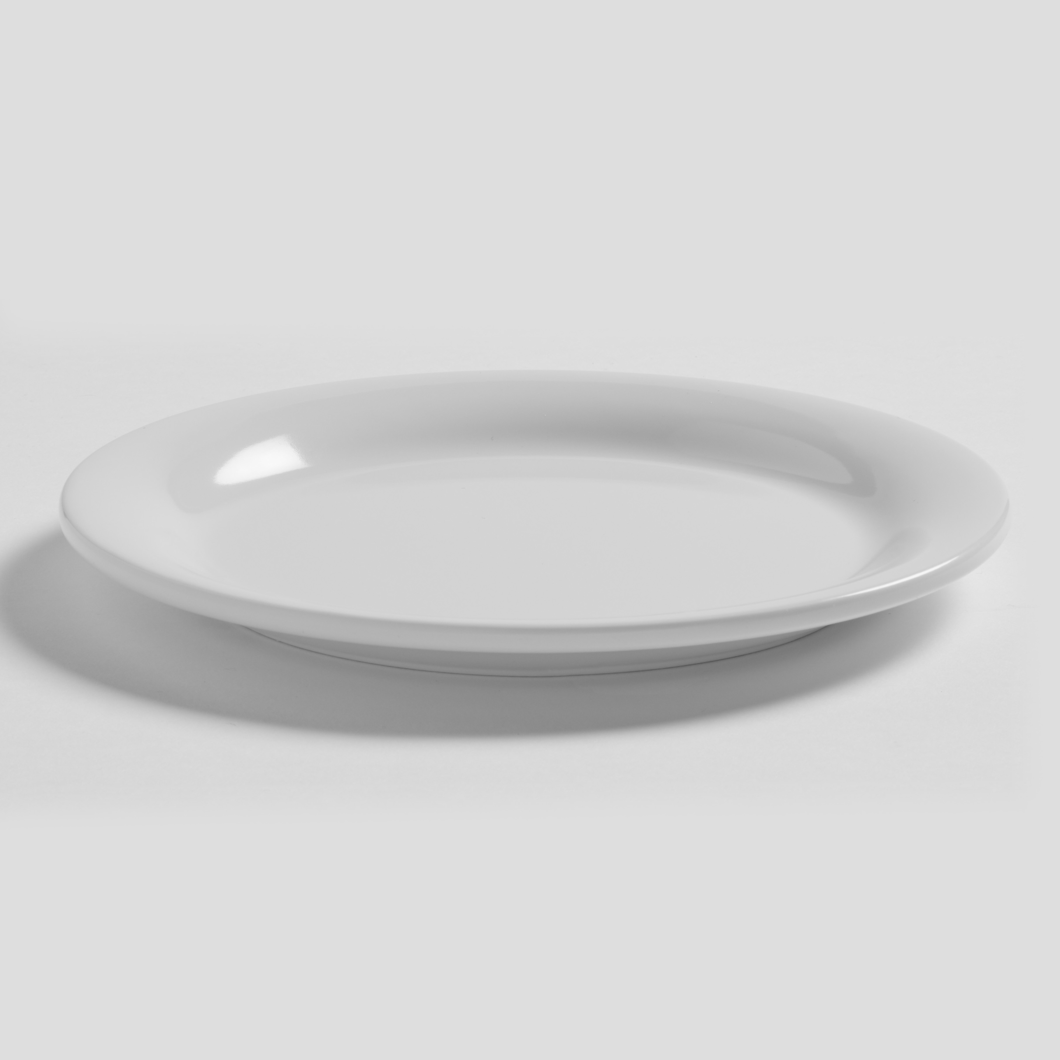 American Metalcraft, DPW6WH, Plate, Plastic