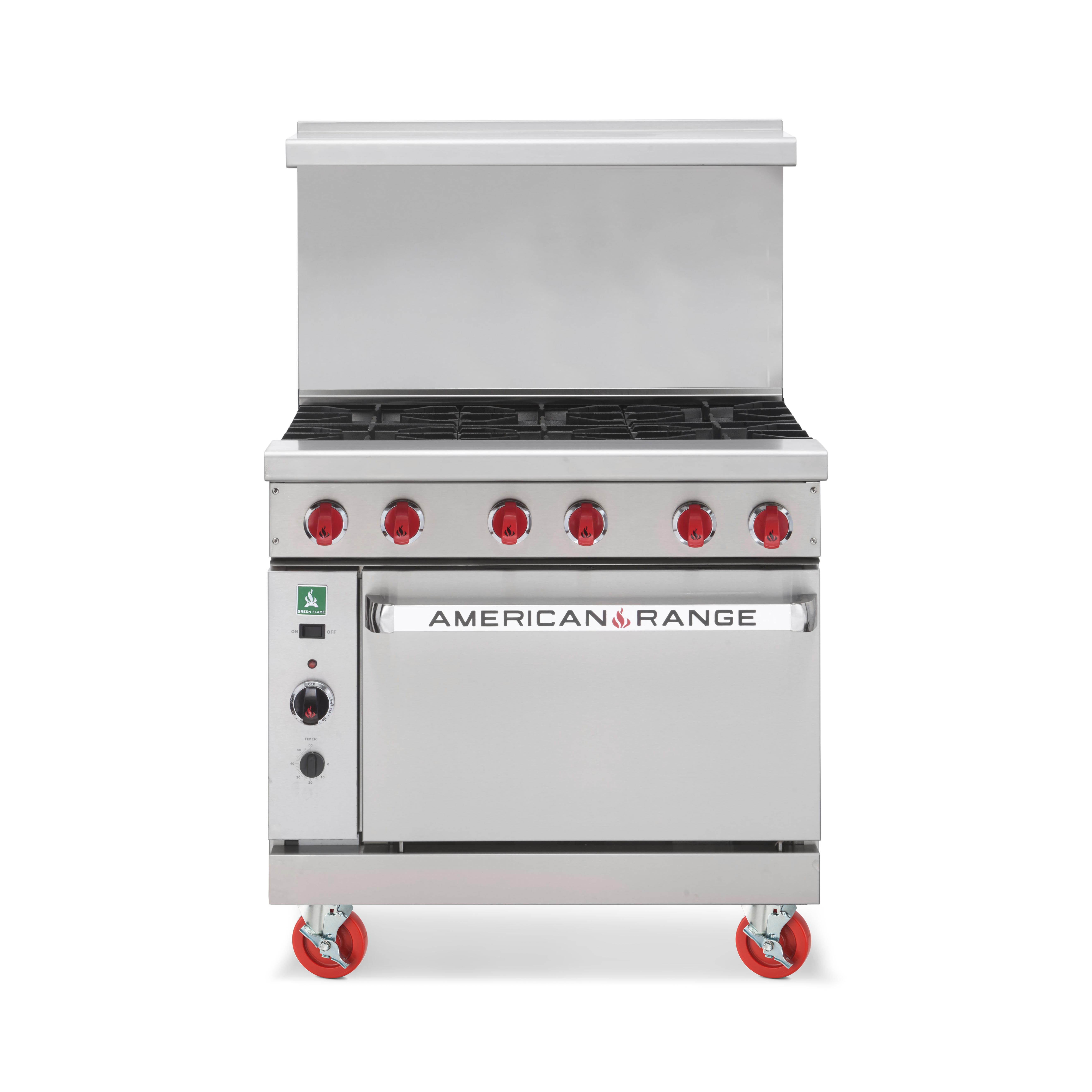 American Range, ARGF-8, Range, 48" Restaurant, Gas