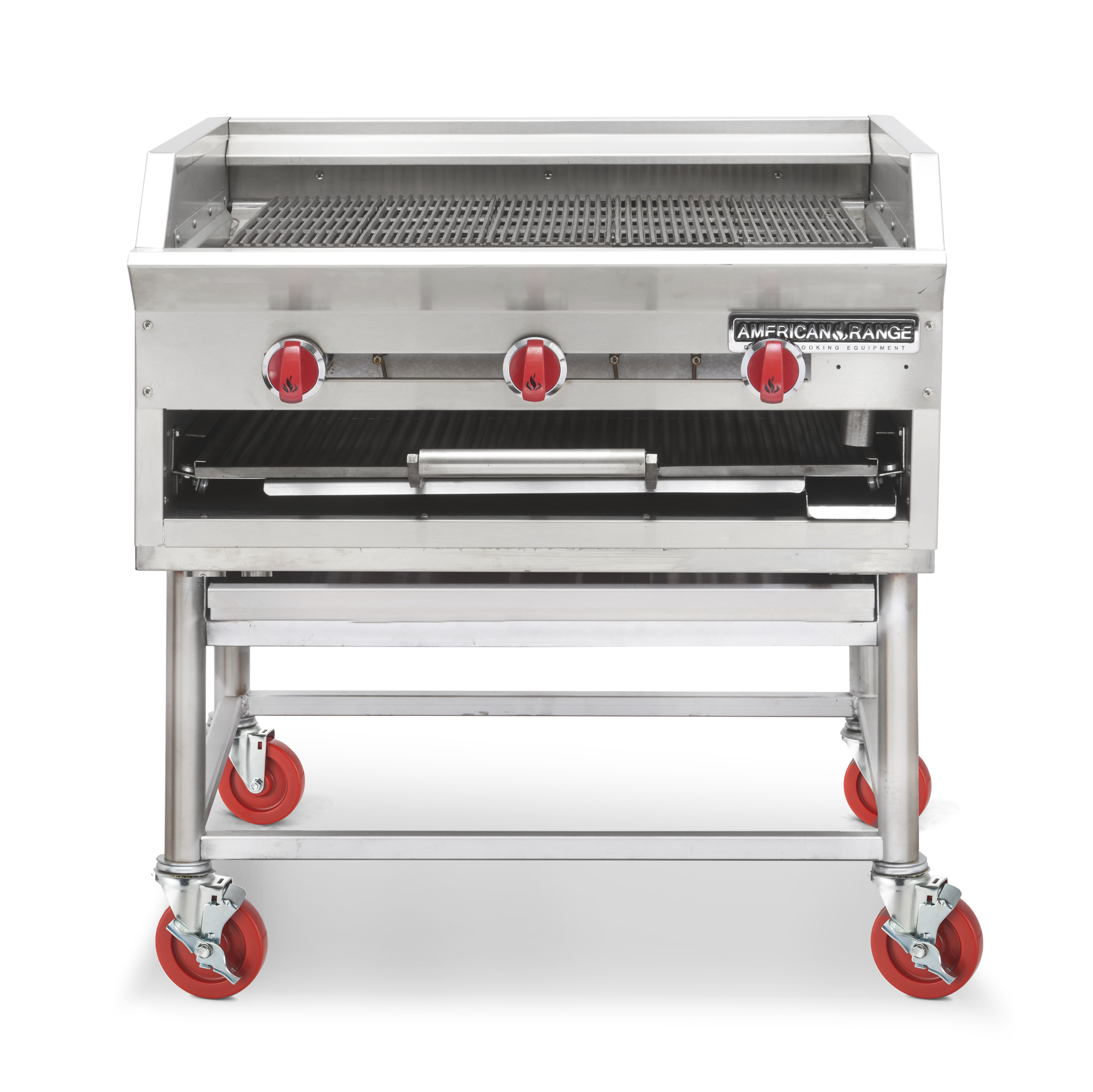 American Range, HD34-CRBR-O, Range, 34" Heavy Duty, Gas