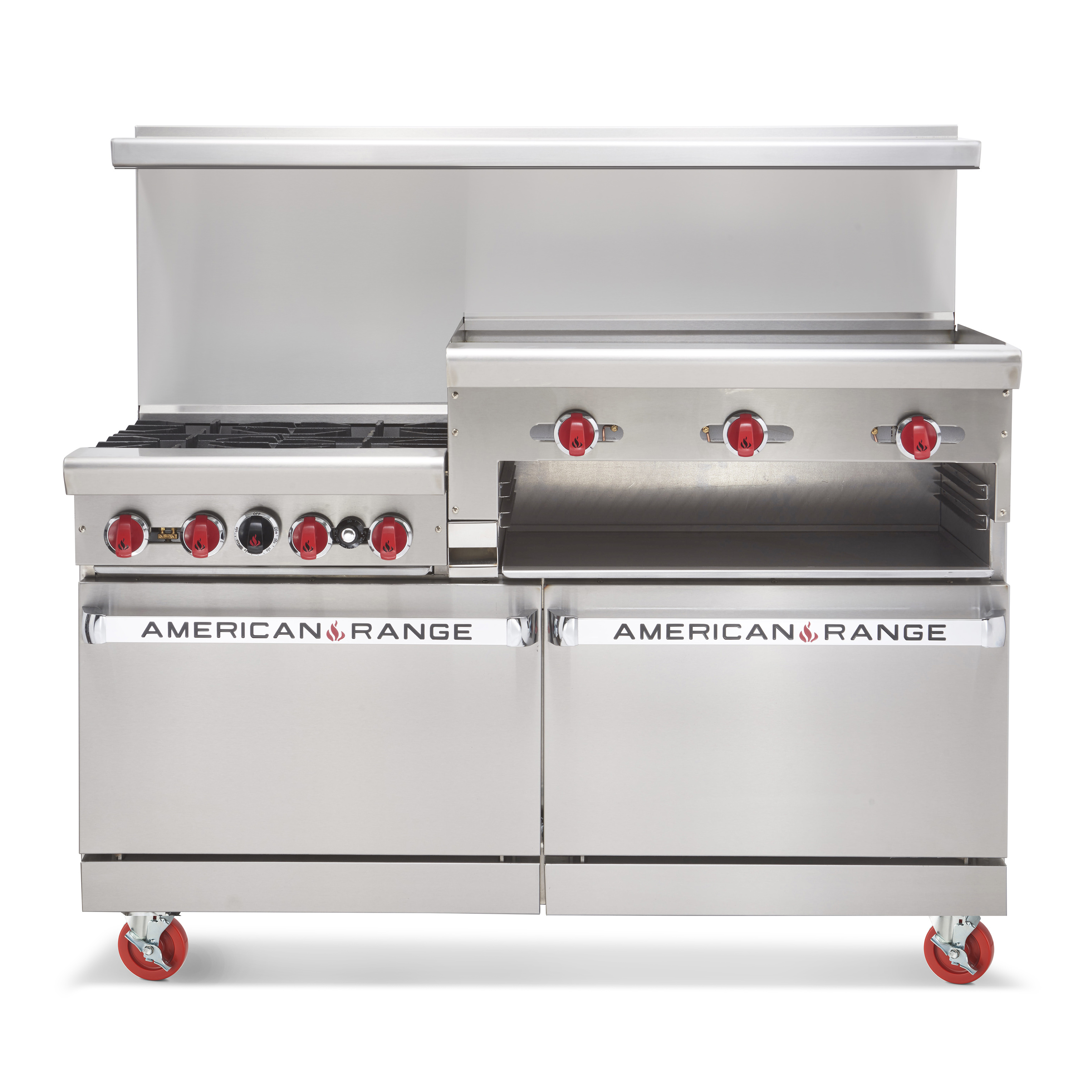 American Range, AR-4B-36RG, Range, 60" Restaurant, Gas