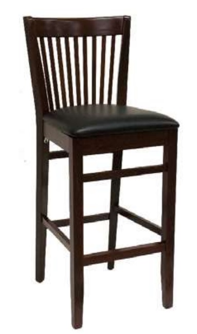 American Tables & Seating, 627-BS-BVS, Wood Chair