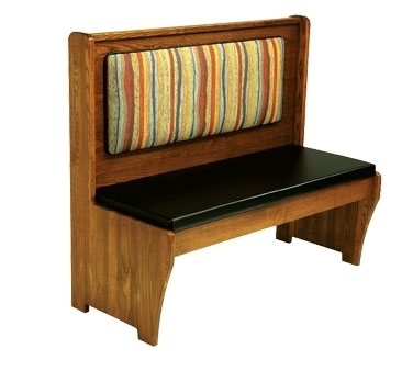 American Tables & Seating, SEAT-PAD-AWSD-48-COM, Wood Platform Booth Vinyl Pad Options