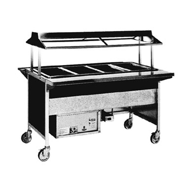 Atlas Metal, CABT-4, Serving Counter, Cold Food
