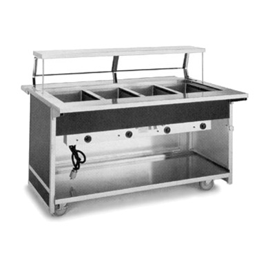 Atlas Metal, BLH-4-OT, Serving Counter, Hot Food, Electric
