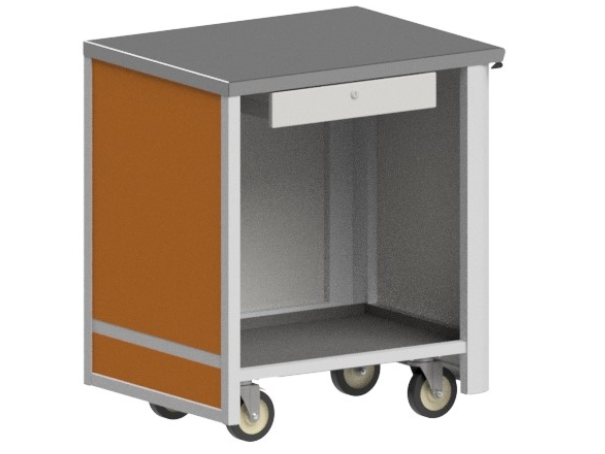 Atlas Metal, BLM-1-BU, Cashier Unit