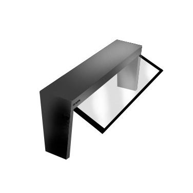 Atlas Metal, BC-4, Sneeze Guard, Stationary