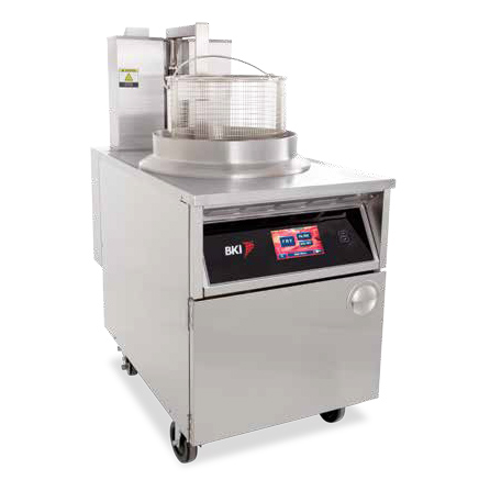 BKI, BLG-TC, Fryer, Gas, Floor Model, Full Pot