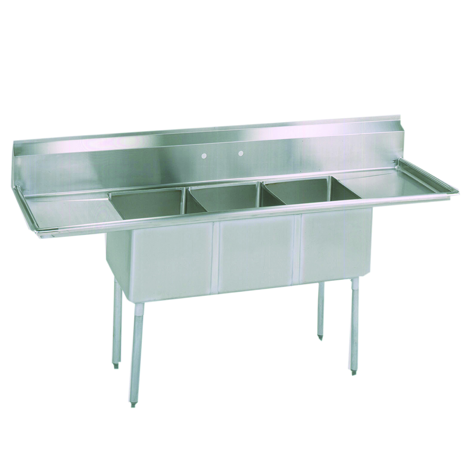 BK Resources, BKS-3-18-12-24T, Sink, (3) Three Compartment