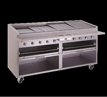 Bakers Pride, F-72RS-C, Charbroiler, Gas, Floor Model