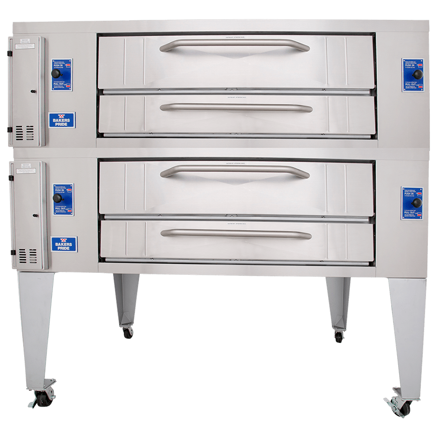 Bakers Pride, 4N-Y8B-FSL_240000BTUs, Deck Pizza Ovens