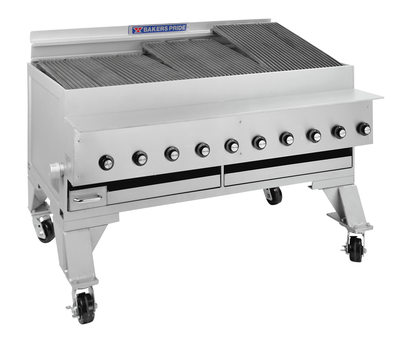 Bakers Pride, 4M-1LCSS0SL, Charbroiler, Gas, Floor Model