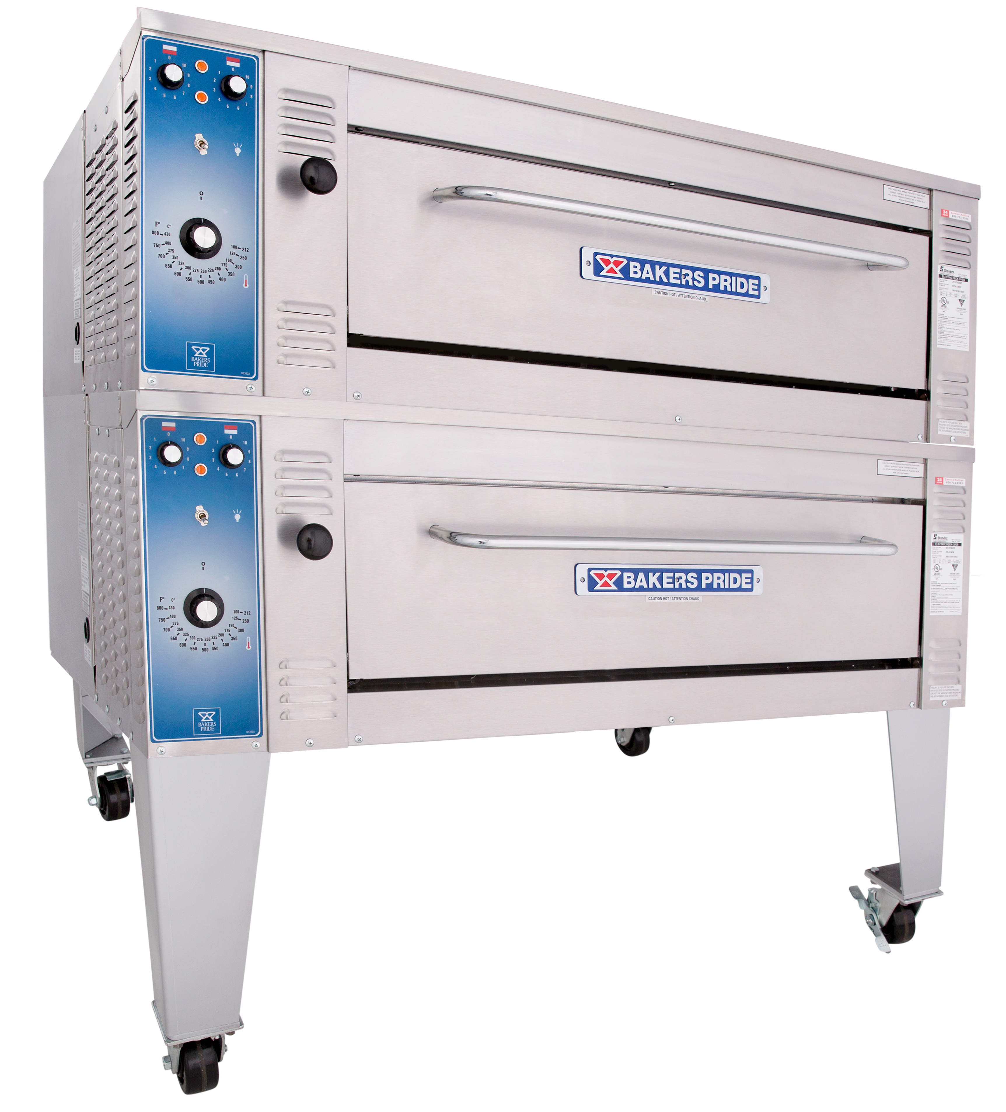 Bakers Pride, EB-2-8-3836, Oven, Deck-Type, Electric, 208V, Double-Deck, 16000W