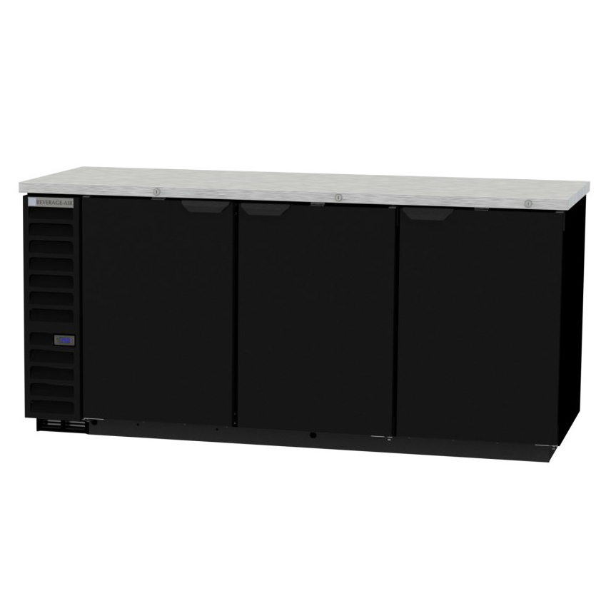 Beverage Air, BB78HC-1-B, Back Bar Cabinet, Refrigerated