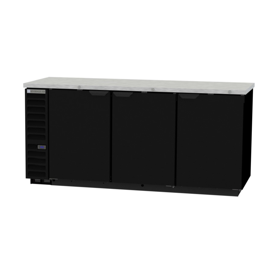 Beverage Air, BB78HC-1-F-B, Back Bar Cabinet, Refrigerated