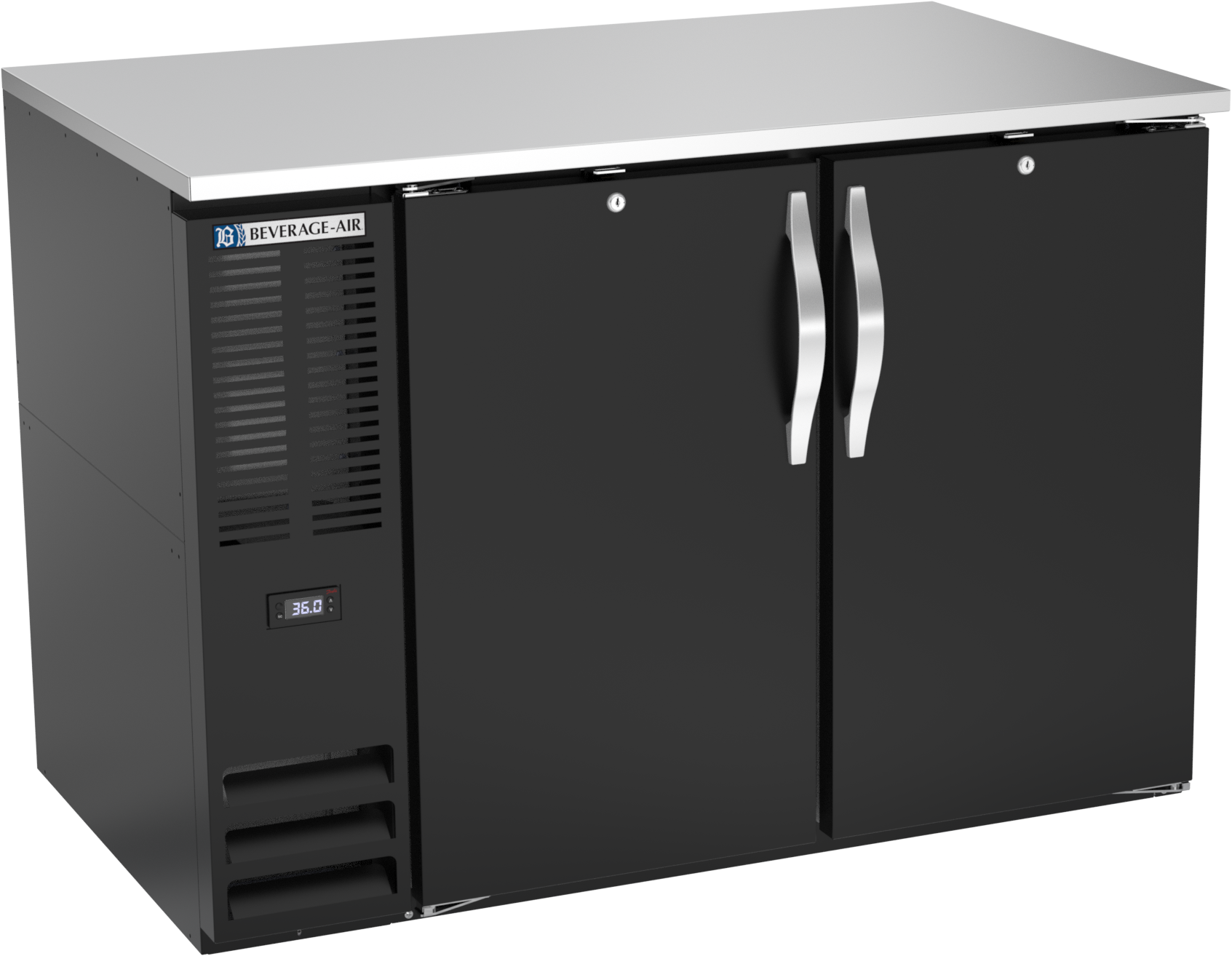 Beverage Air, BB48HC-B, Back Bar Cabinet, Refrigerated, 115V, 48