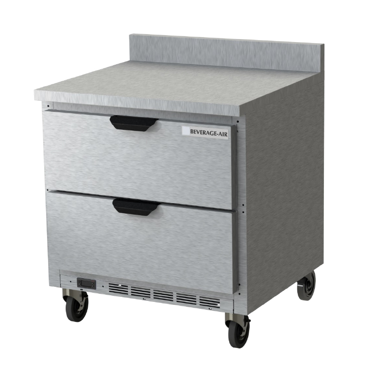 Beverage Air, WTRD32AHC-2-FIP, Refrigerated Counter, Work Top