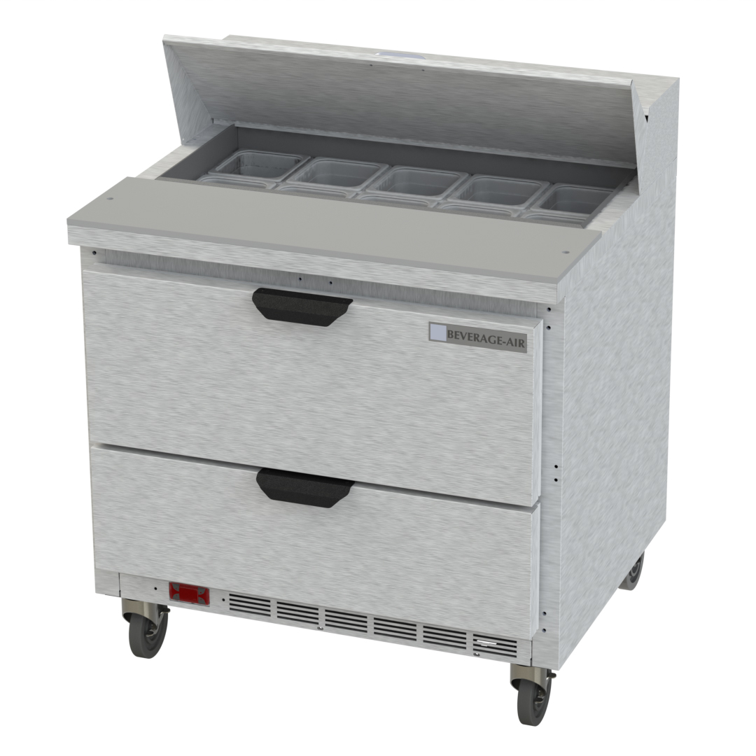 Beverage Air, SPED36HC-10-2, Refrigerated Counter, Sandwich / Salad Unit