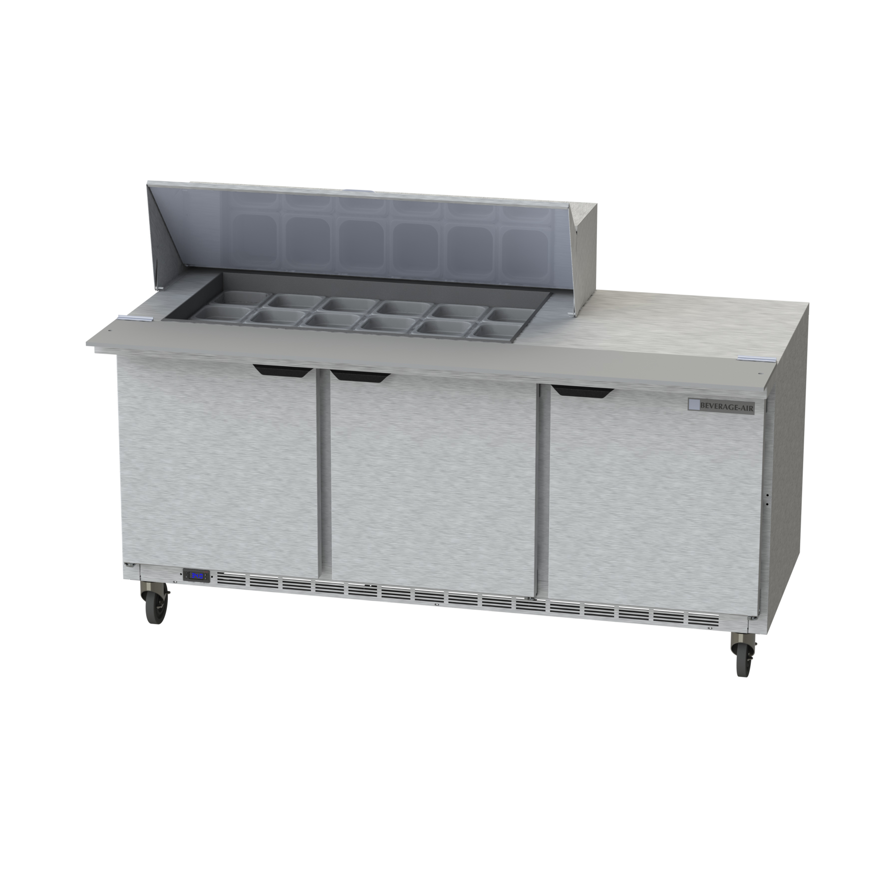 Beverage Air, SPE72HC-18M, Refrigerated Counter, Mega Top Sandwich / Salad Unit