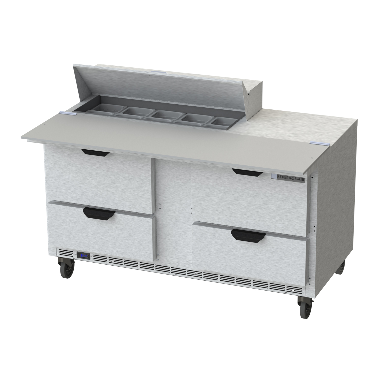 Beverage Air, SPED60HC-10C-4, Refrigerated Counter, Sandwich / Salad Unit