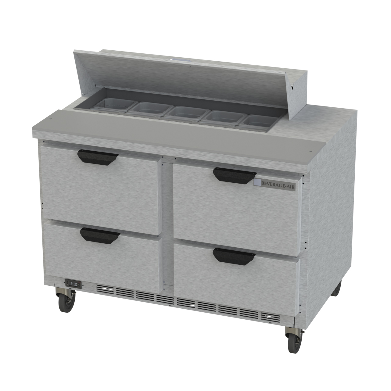 Beverage Air, SPED48HC-10-4, Refrigerated Counter, Sandwich / Salad Unit