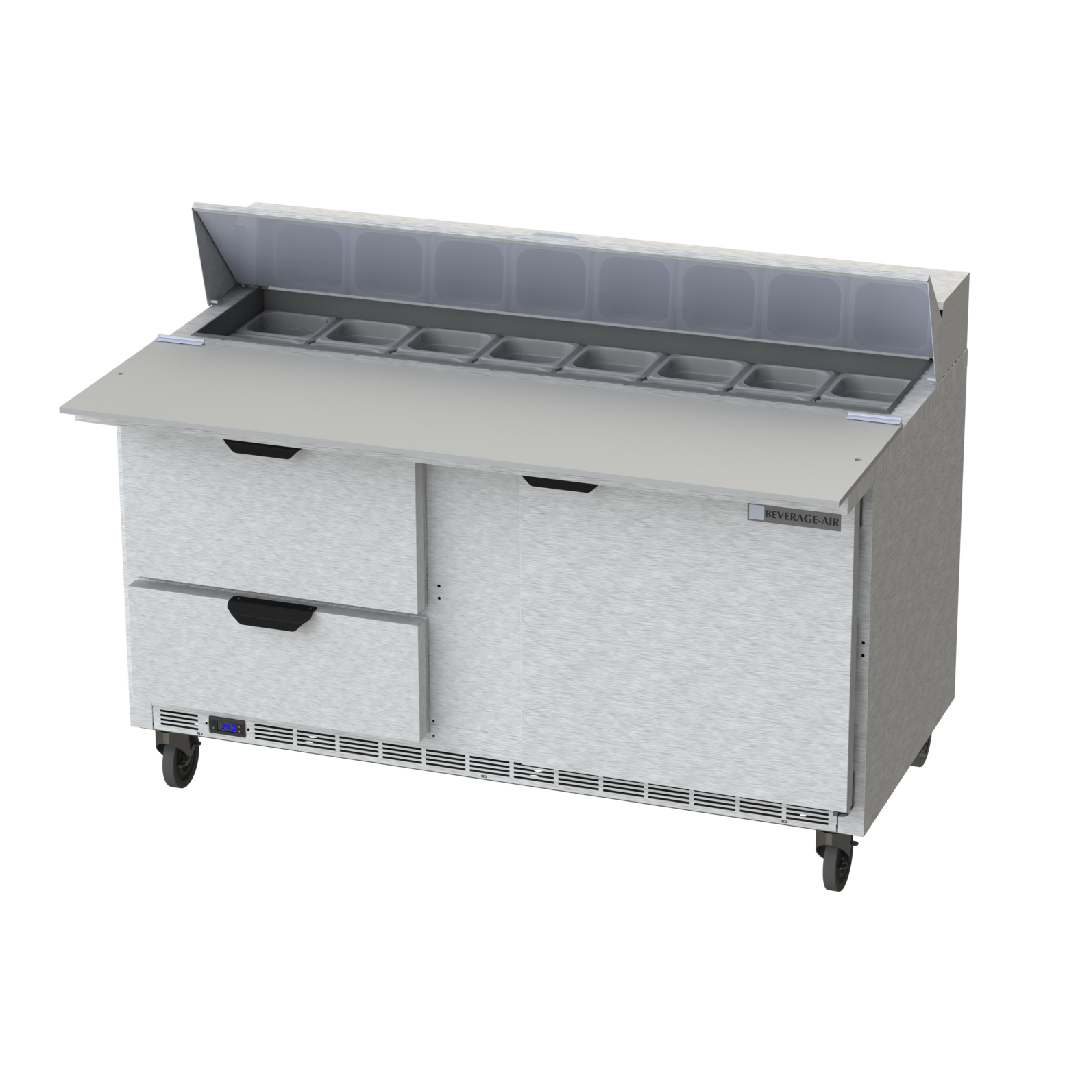 Beverage Air, SPED60HC-16C-2, Refrigerated Counter, Sandwich / Salad Unit