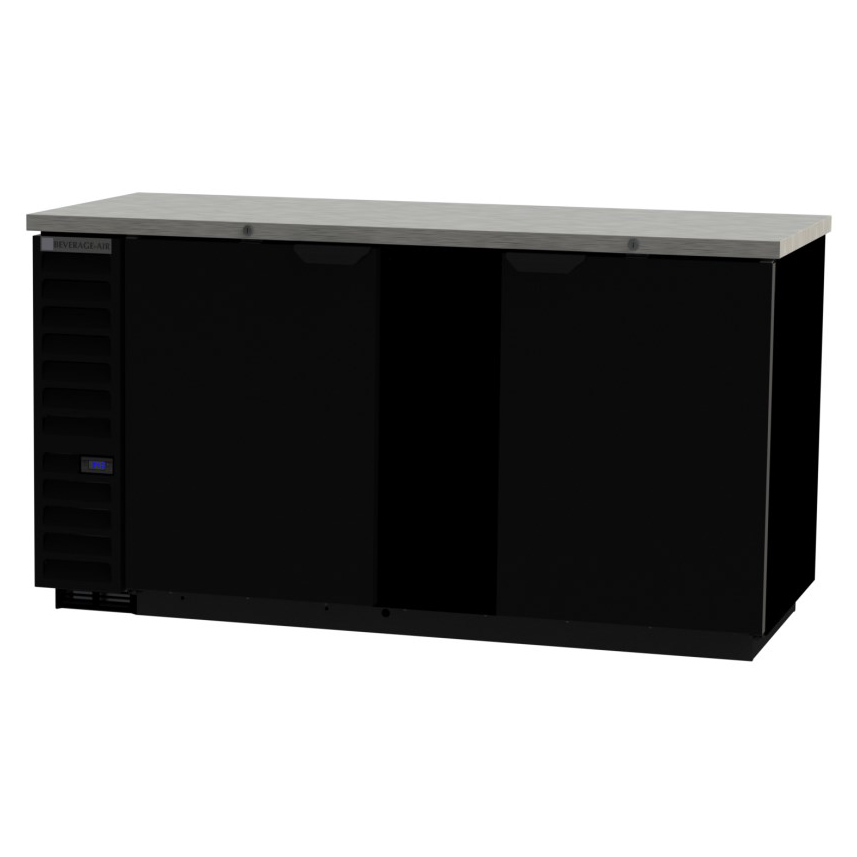 Beverage Air, BB68HC-1-F-B, Back Bar Cabinet, Refrigerated