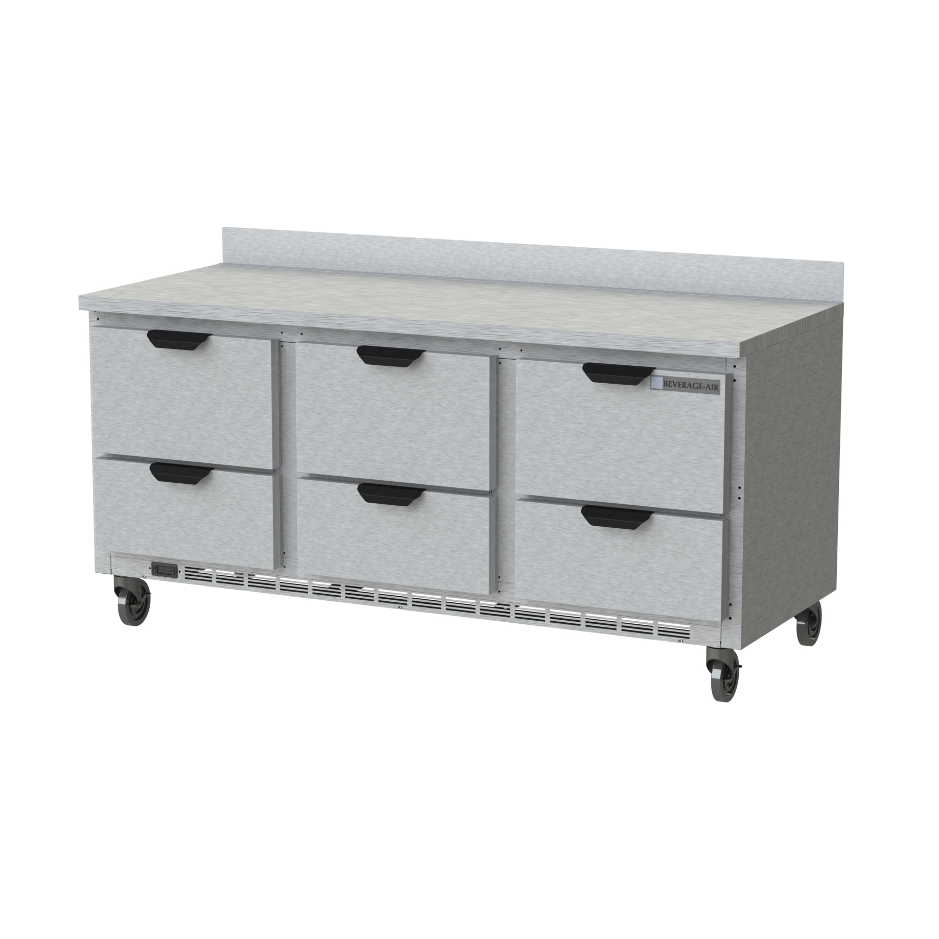 Beverage Air, WTRD72AHC-6, Refrigerated Counter, Work Top