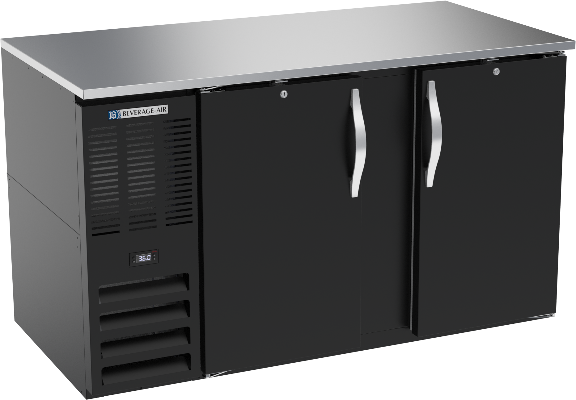 Beverage Air, BB58HC-B, Back Bar Cabinet, Refrigerated, 115V, 58