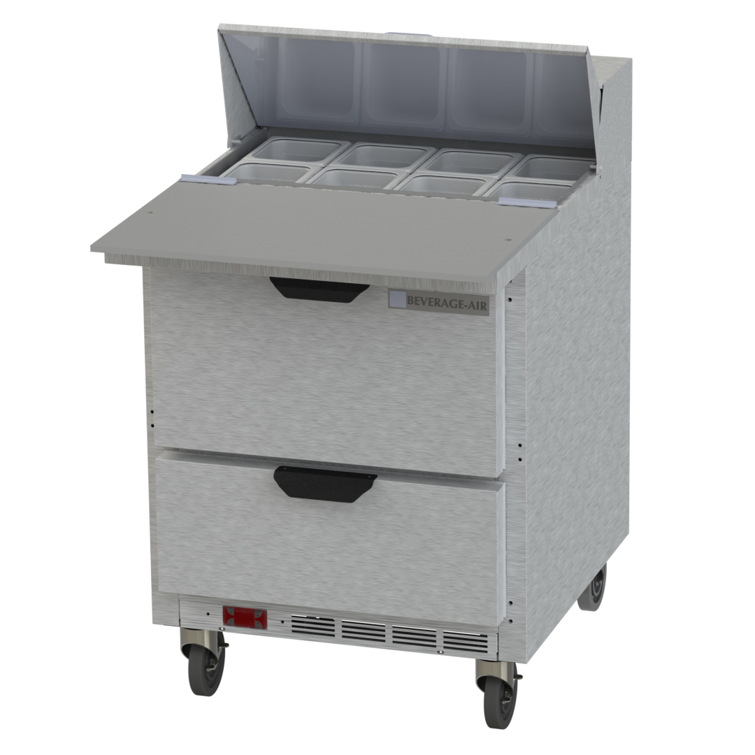 Beverage Air, SPED27HC-C-B, Refrigerated Counter, Sandwich / Salad Unit