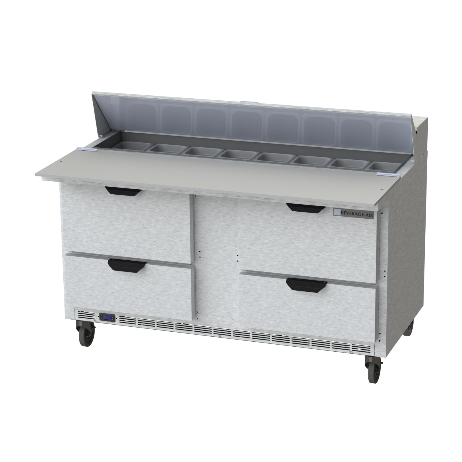 Beverage Air, SPED60HC-16C-4, Refrigerated Counter, Sandwich / Salad Unit