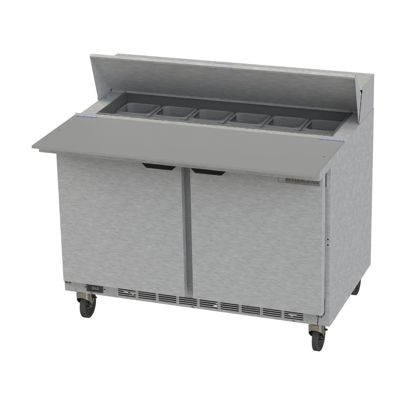 Beverage Air, SPE48HC-12C, Refrigerated Counter, Sandwich / Salad Unit