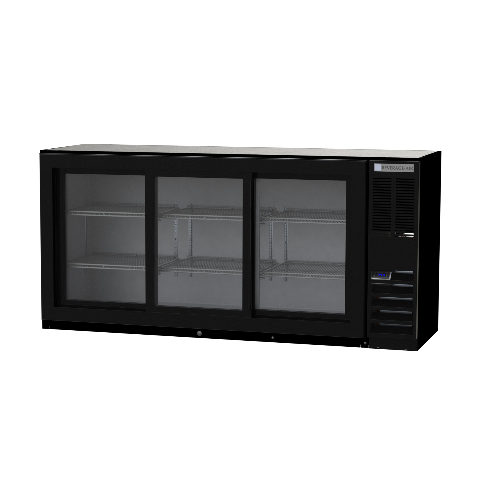 Beverage Air, BB72HC-1-GS-B, Back Bar Cabinet, Refrigerated