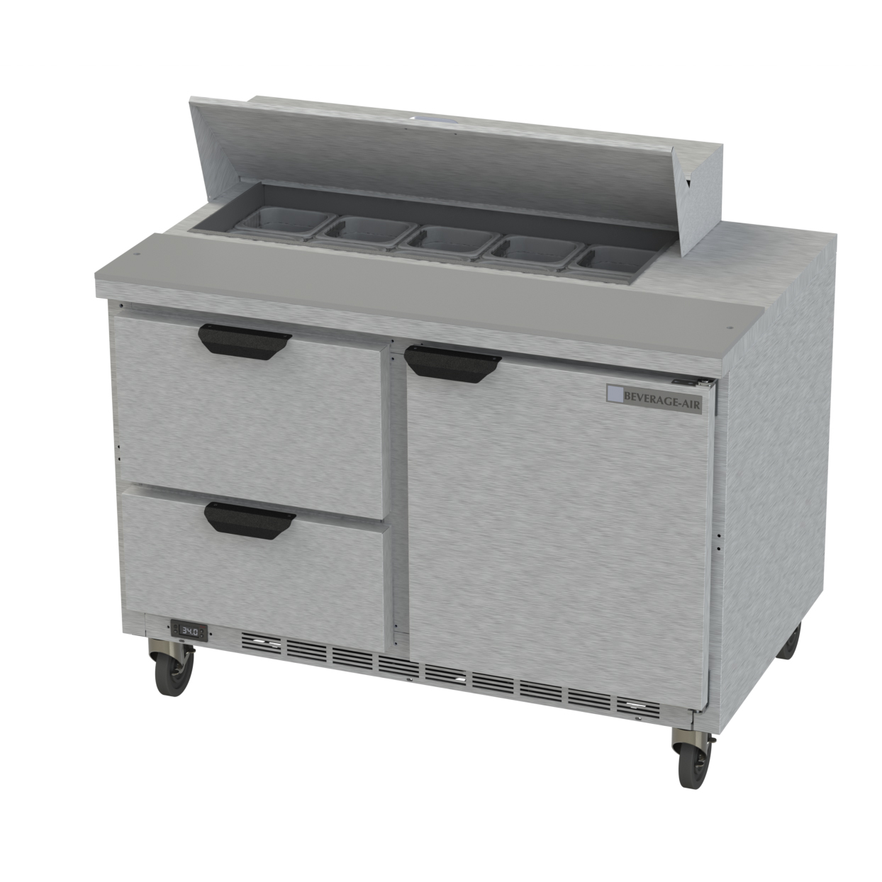 Beverage Air, SPED48HC-10-2, Refrigerated Counter, Sandwich / Salad Unit